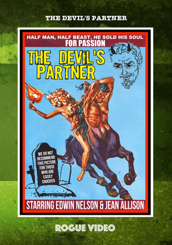 "THE DEVIL'S PARTNER" (1961) DVD by ROGUE VIDEO - cult films & fiction