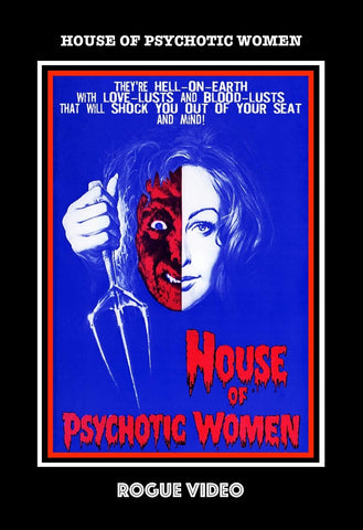 HOUSE OF PSYCHOTIC WOMEN (1974) rare horror DVD - Paul Naschy - ROGUE VIDEO: cult films & fiction.