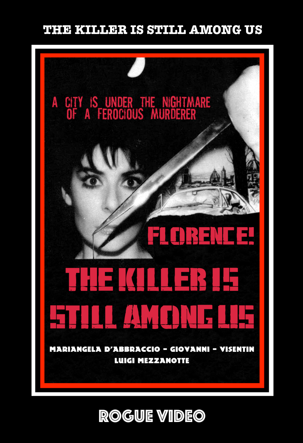 "The Killer Is Still Among Us" (1986) rare horror / giallo DVD - ROGUE VIDEO: cult films & fiction.