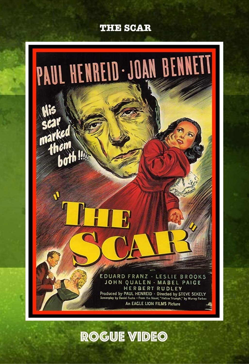 ROGUE VIDEO rare horror DVDs / cult films & fiction: "THE SCAR"